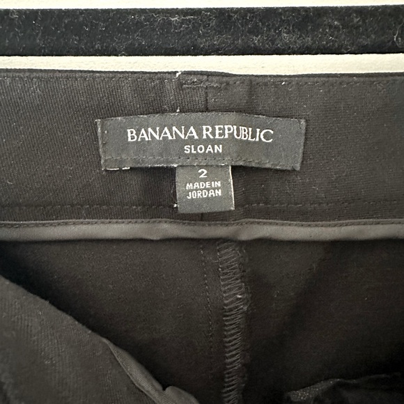 Banana Republic Sloan fit black pants. - Picture 6 of 7